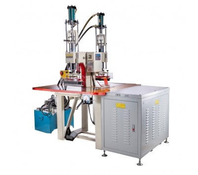 皮革壓花雙頭油壓高周波機(jī)